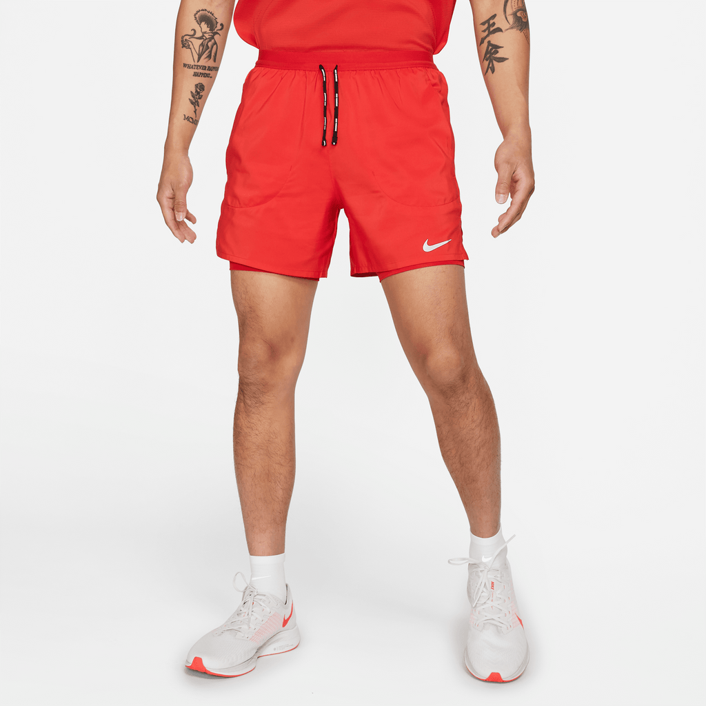 Nike 5" Shorts 657 Red lateral
