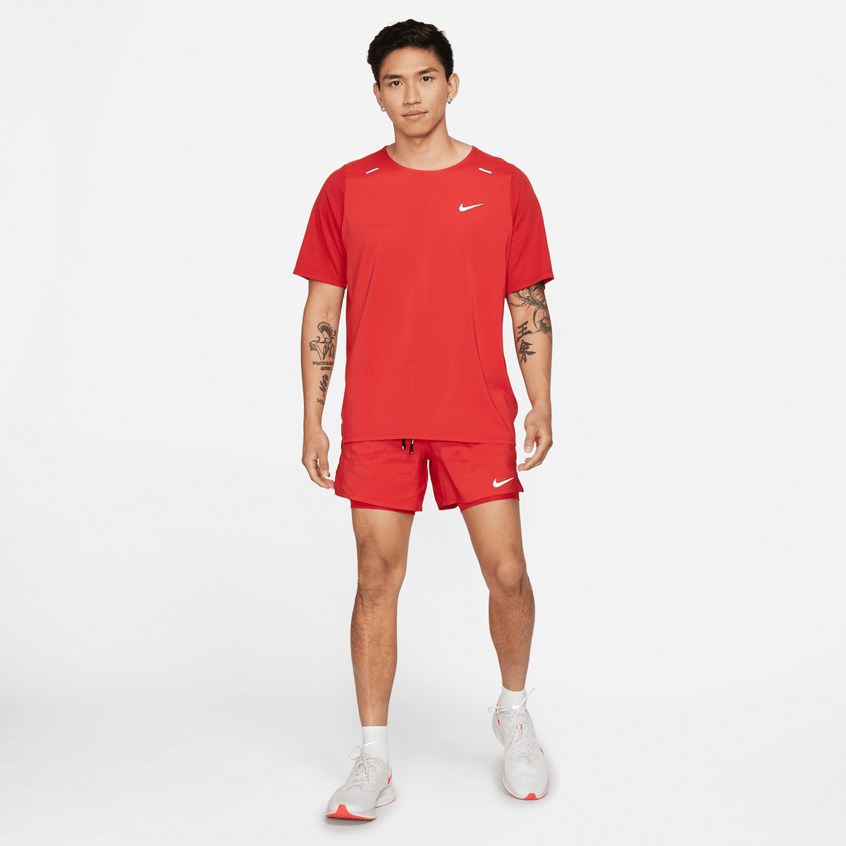 Nike 5" Shorts 657 Red detail
