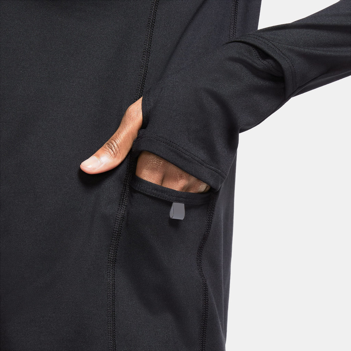 WOMAN'S DRI FIT Long Sleeve 010 Black/Black top