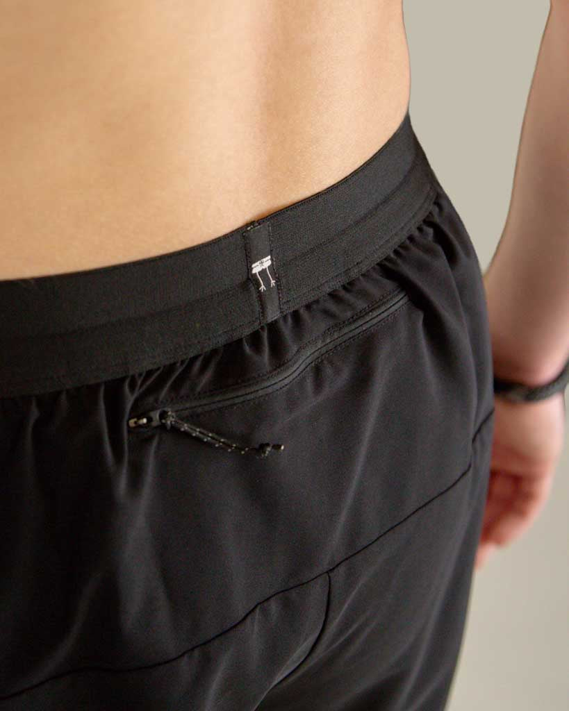 Men's 5" DS Running Shorts Black top