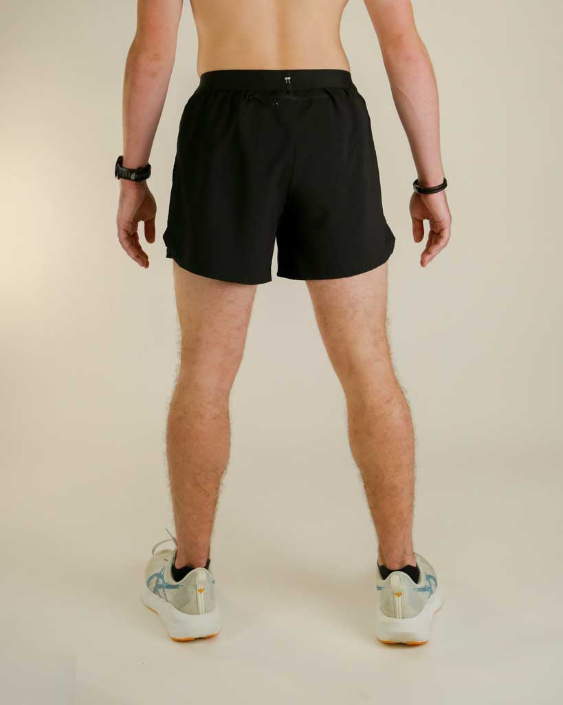Men's 5" DS Running Shorts Black heel