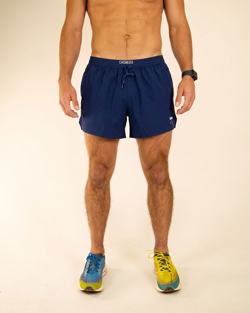 Men's 5" DS Running Shorts Navy Blue lateral