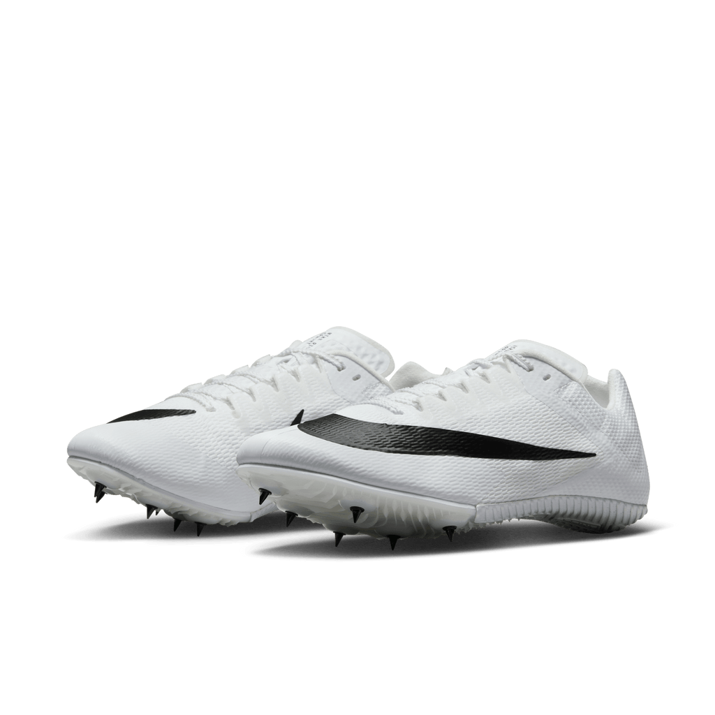 Nike Zoom Rival Sprint 100 White/Black pair angle
