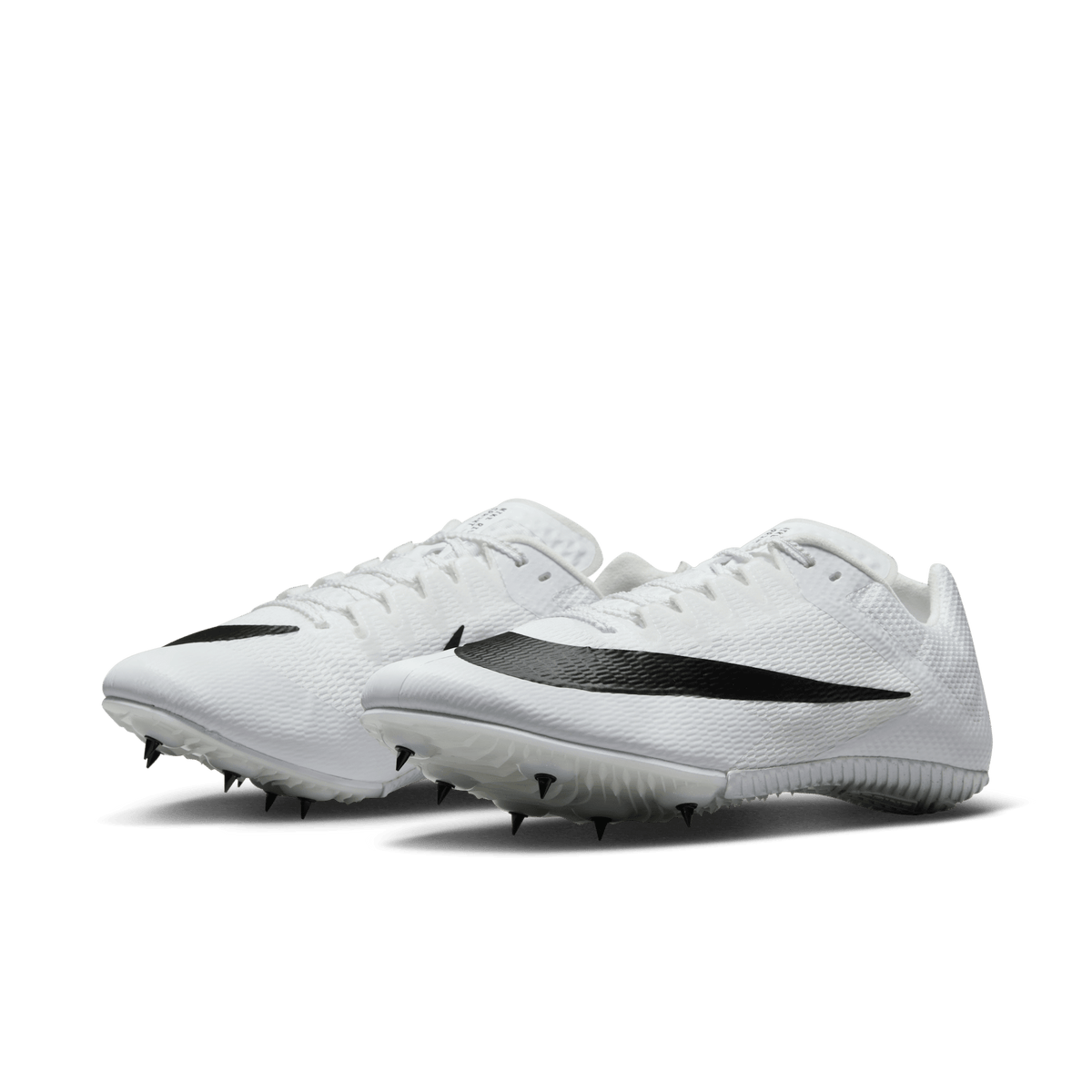 Nike Zoom Rival Sprint 100 White/Black pair angle