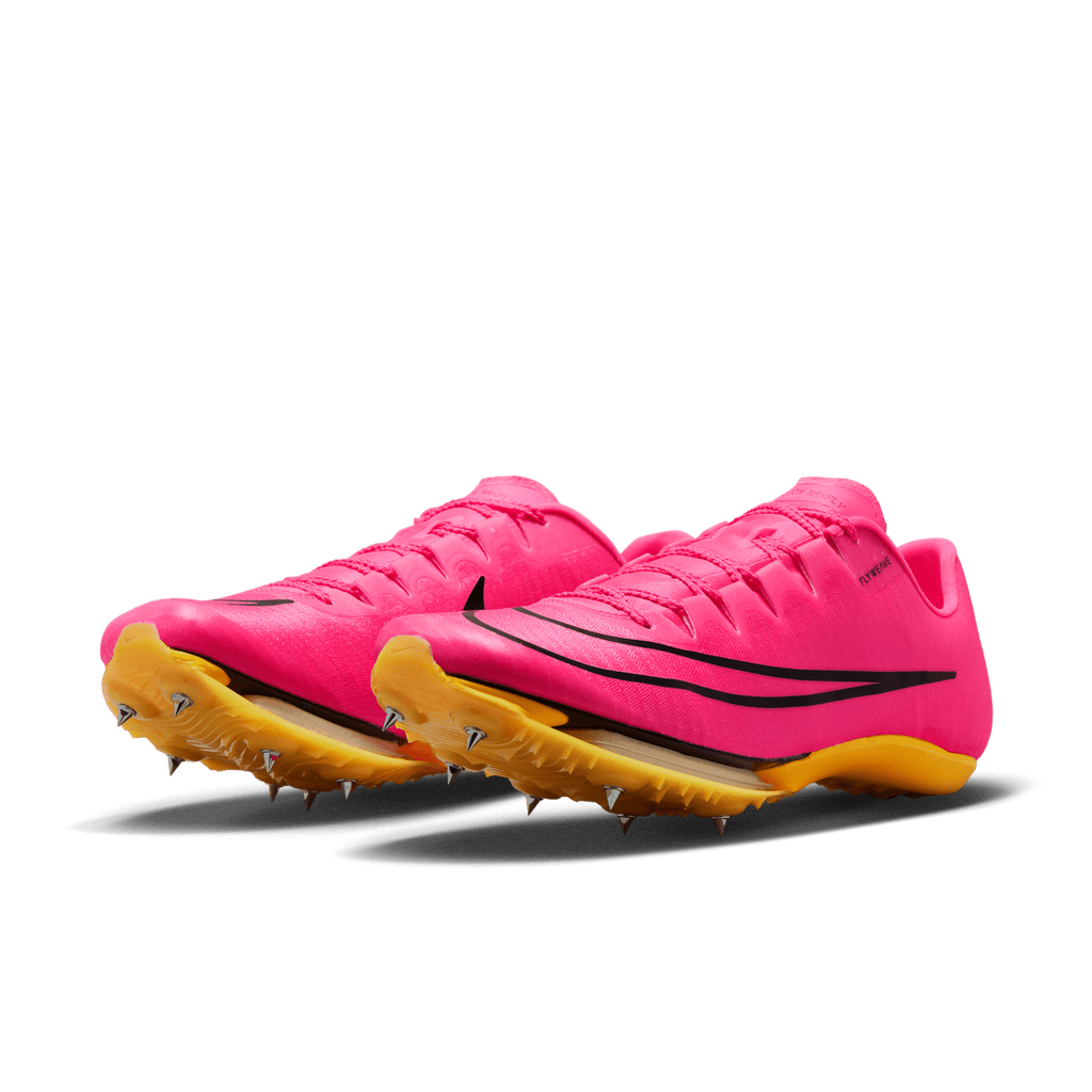Nike Air Zoom Maxfly 600 Pink/Black pair angle