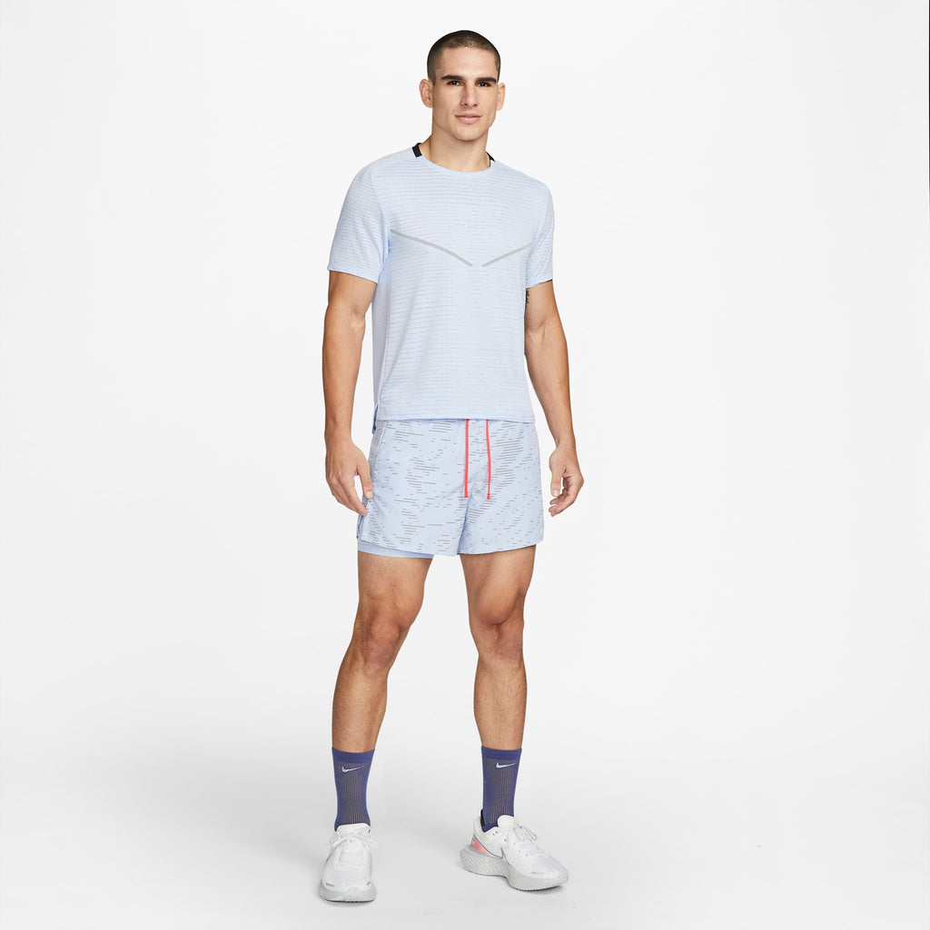Men's dri fit shorts 548 Blue/Blue detail