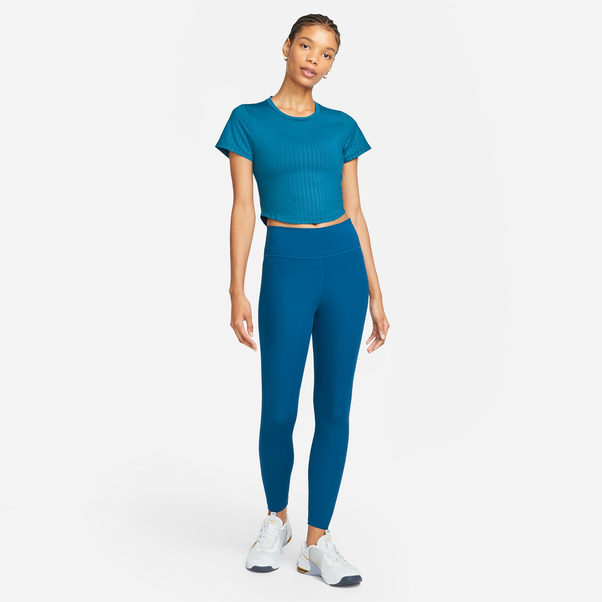Women's dri fit top 404 Blue Heather top