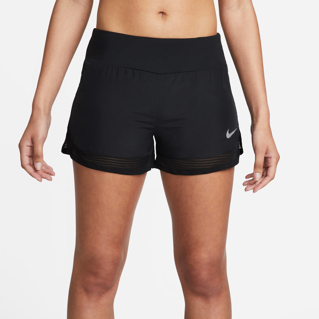Nike Women's DriFit Shorts 010 Black/Silver outsole