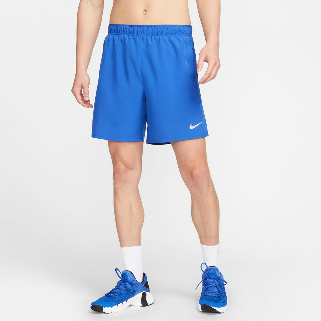 Men's Dri-FIT 7" Challenger Brief-Lined Running Shorts 480 Game Royal/Game Royal/Reflective Silver lateral