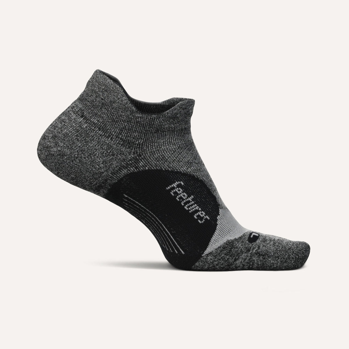 Feetures! Elite Light Cushion Gray lateral