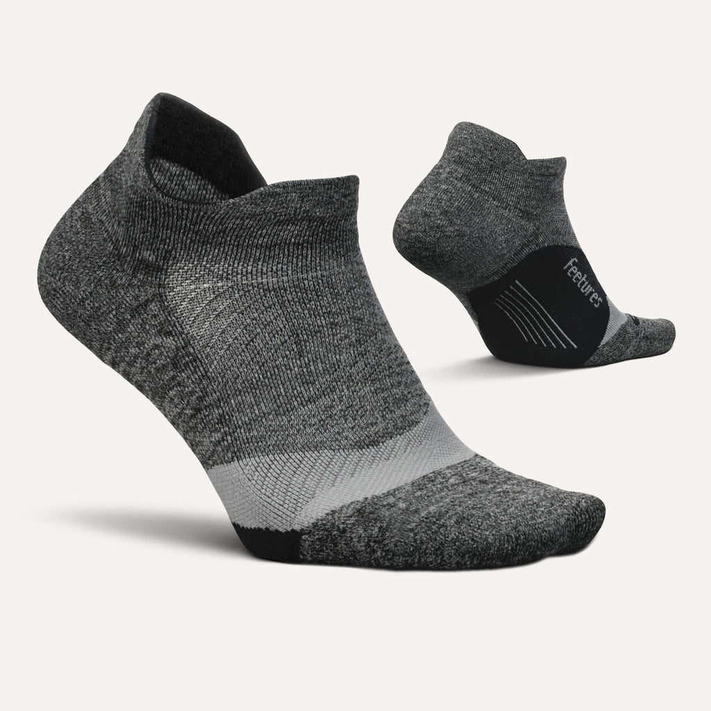 Feetures! Elite Light Cushion Gray pair angle