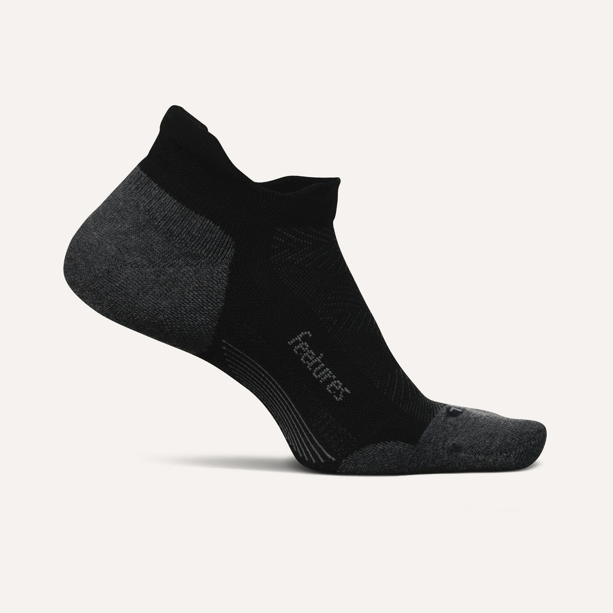 Feetures! Elite Max Cushion No Show New Black lateral