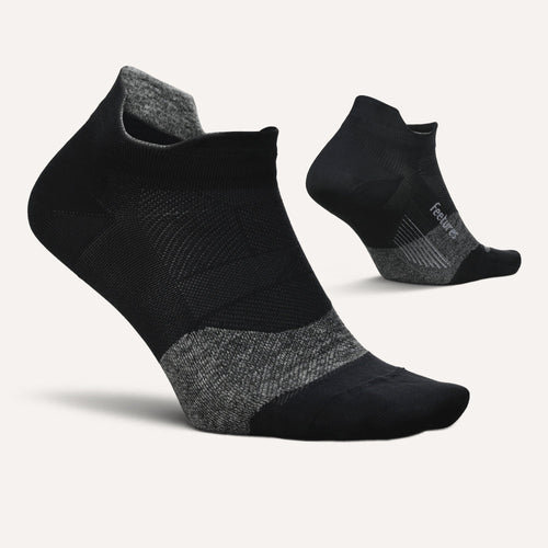 Feetures! Elite Ultra Light No Show New Black pair angle