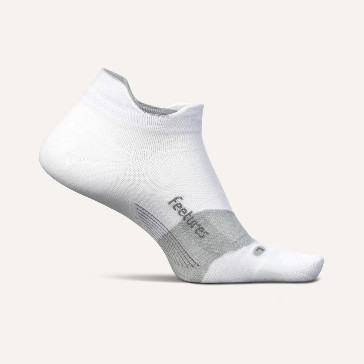 Feetures! Elite Ultra Light No Show New White lateral
