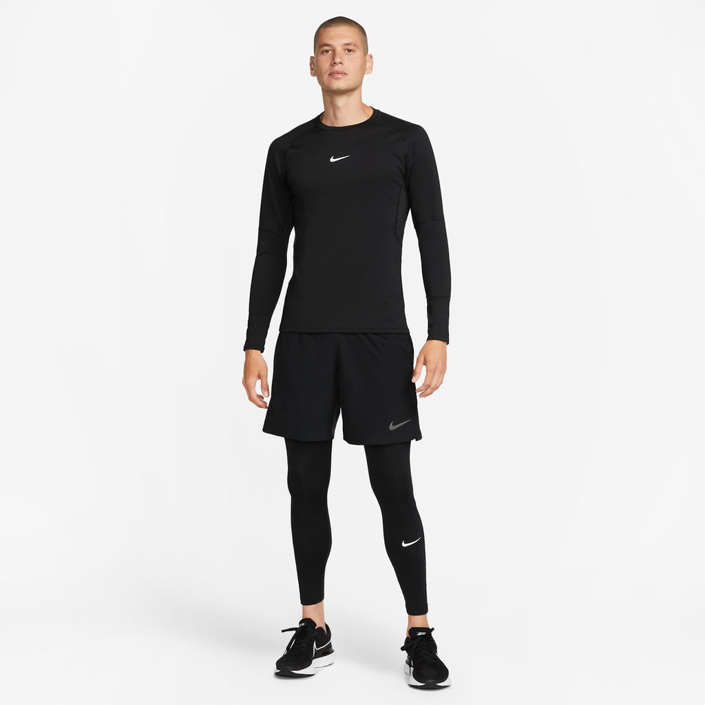 Men's Pro Warm Tights Black detail