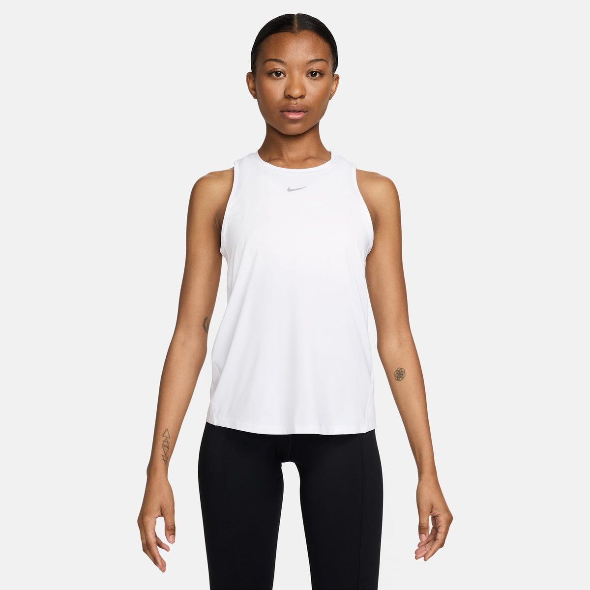 Nike Women's One Classic Dri-FIT Tank Top 100 lateral