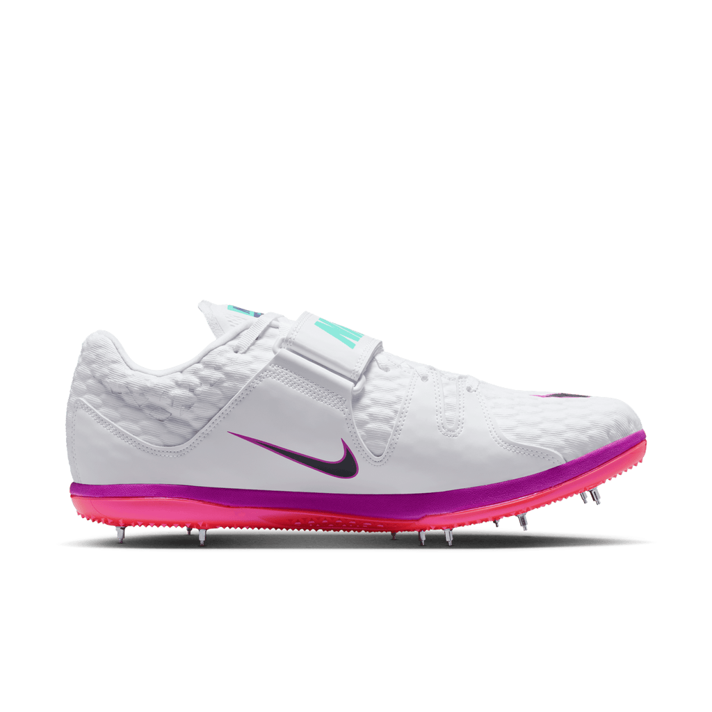 Nike High Jump Elite 100 WHITE/OBSIDIAN-BRIGHT CRIMSON medial