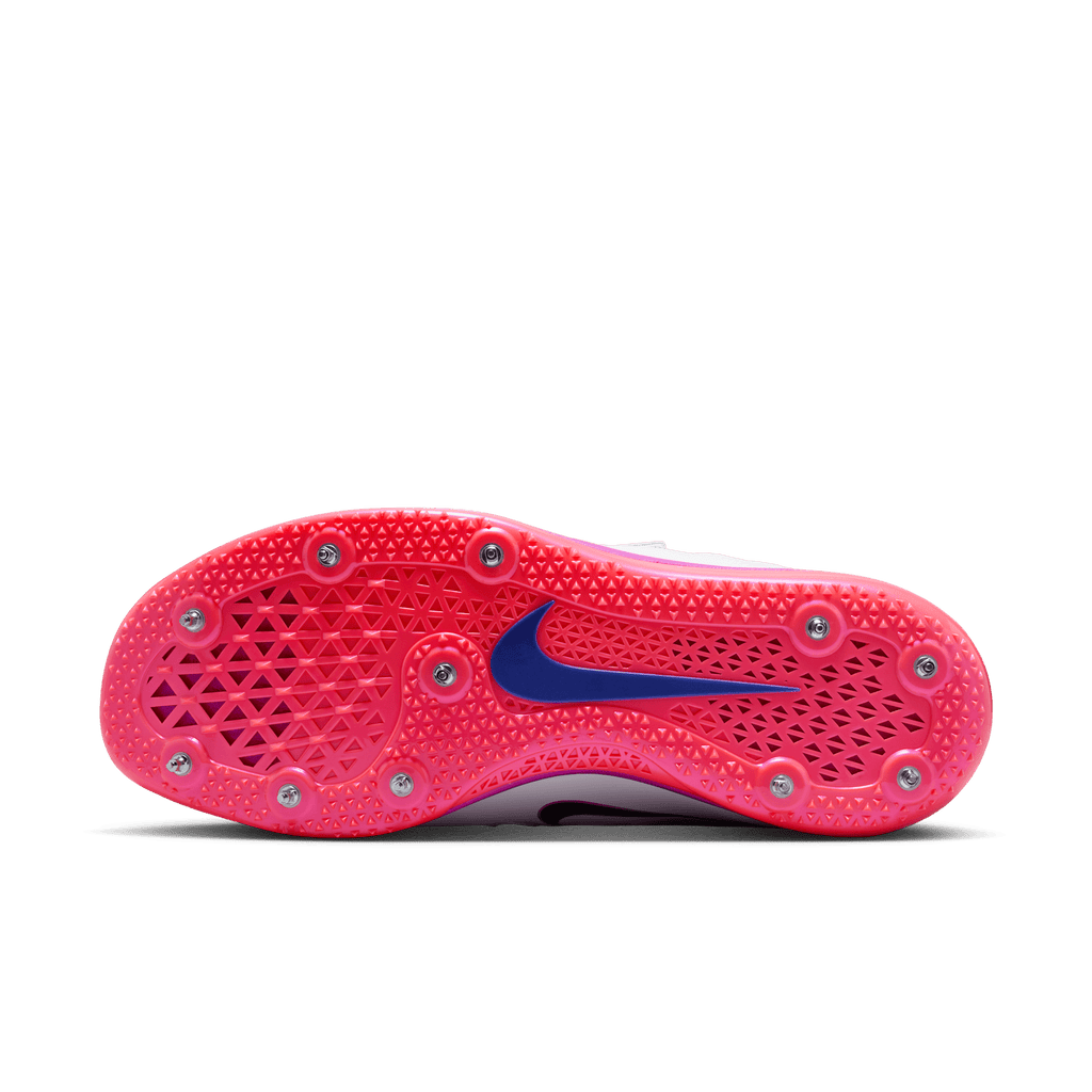 Nike High Jump Elite 100 WHITE/OBSIDIAN-BRIGHT CRIMSON outsole