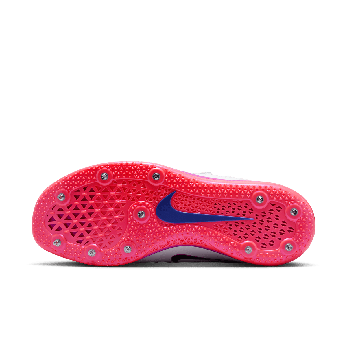 Nike High Jump Elite 100 WHITE/OBSIDIAN-BRIGHT CRIMSON outsole