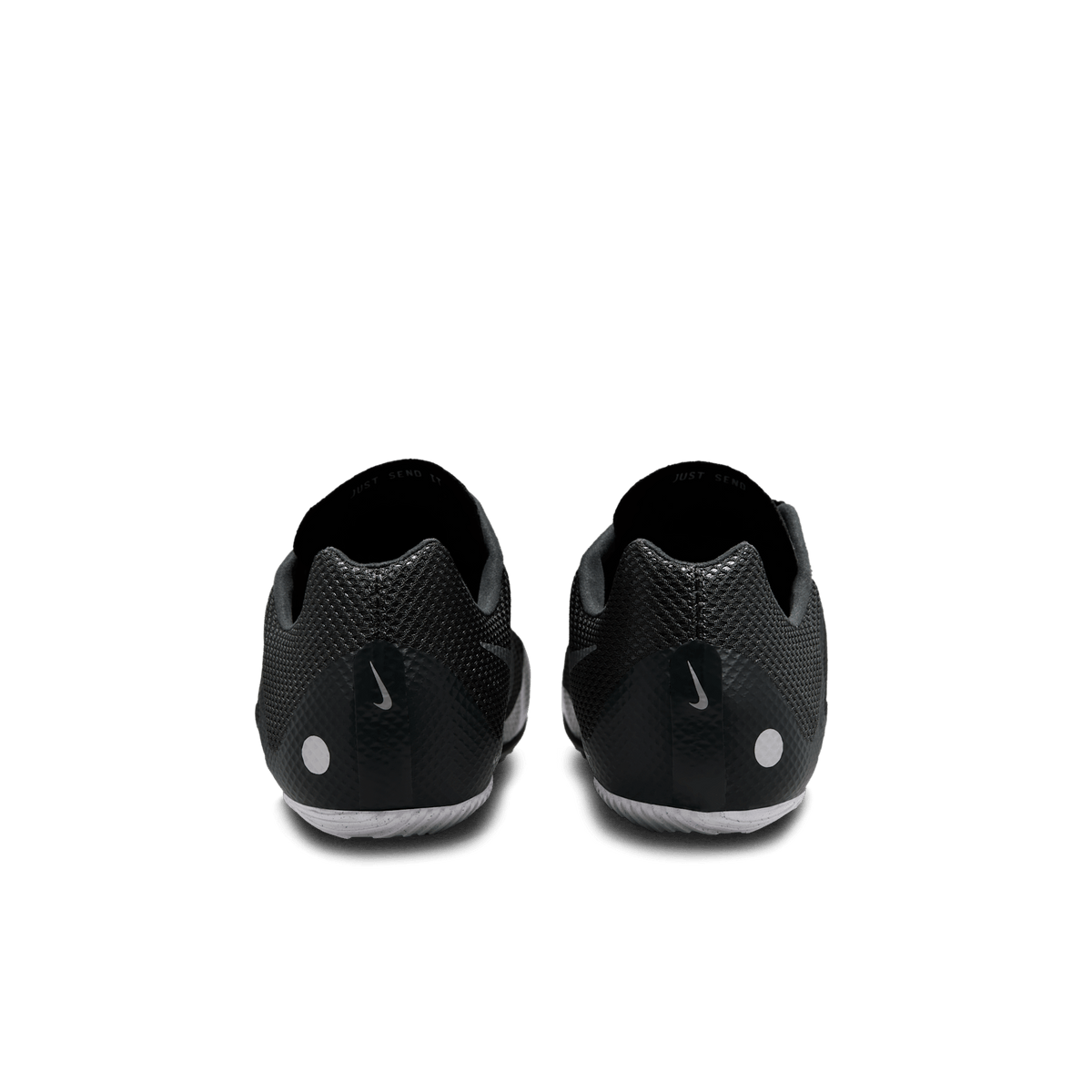 Nike Zoom Rival Sprint 001 Black/MetallicSilver-Black heel