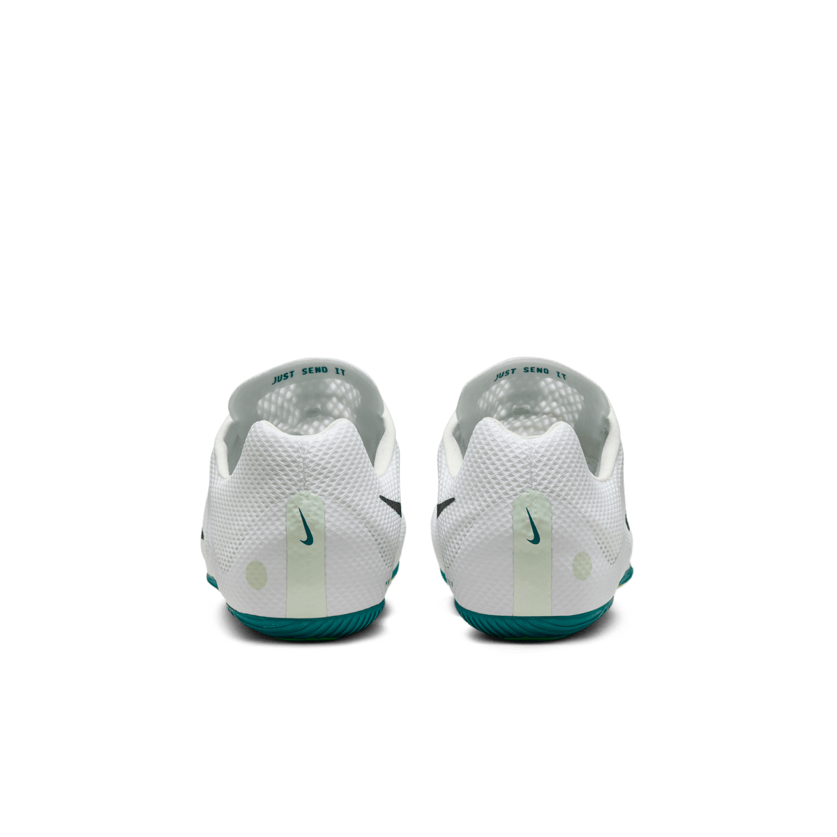 Nike Zoom Rival Sprint 102 White/Black-BrightSpruce-VaporGreen heel