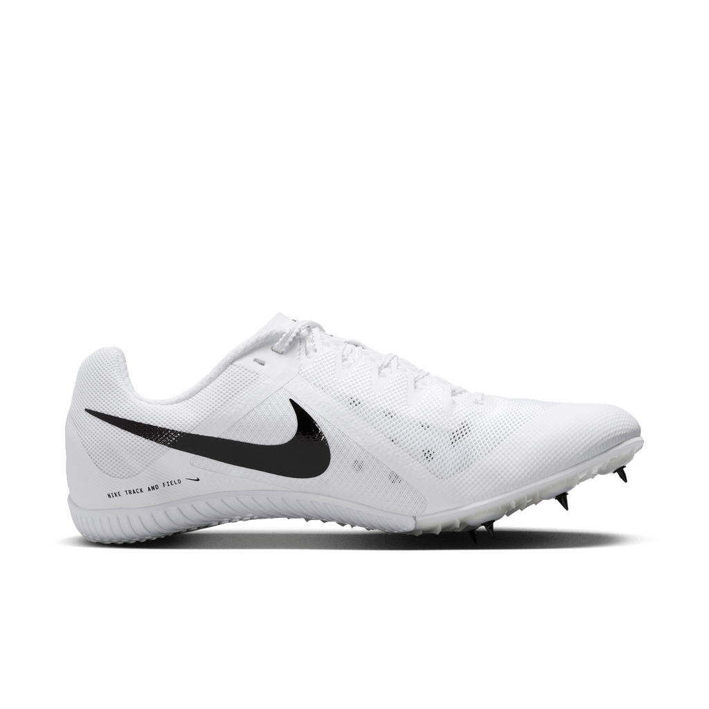 Nike Zoom Rival Multi 100 White/Black-MetallicSilver medial
