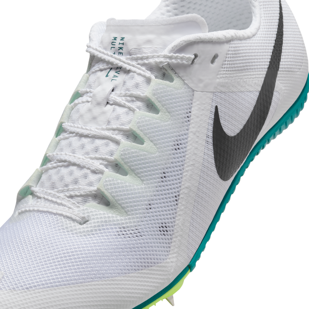 Nike Zoom Rival Multi 102 White/Black-BrightSpruce-VaporGreen detail 2