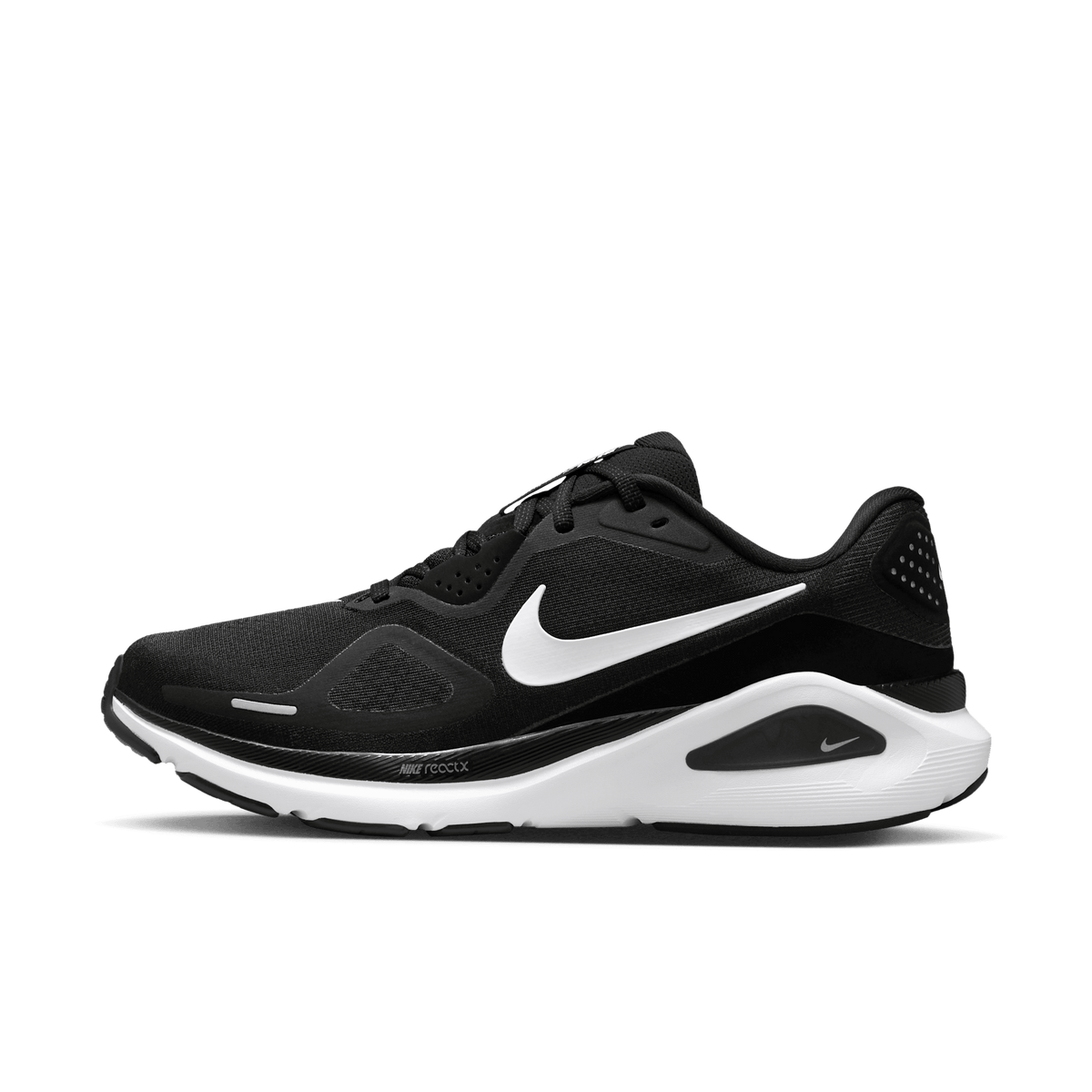 Nike Women's Structure 26 003 Black/White-CoolGrey-MetallicSilver lateral