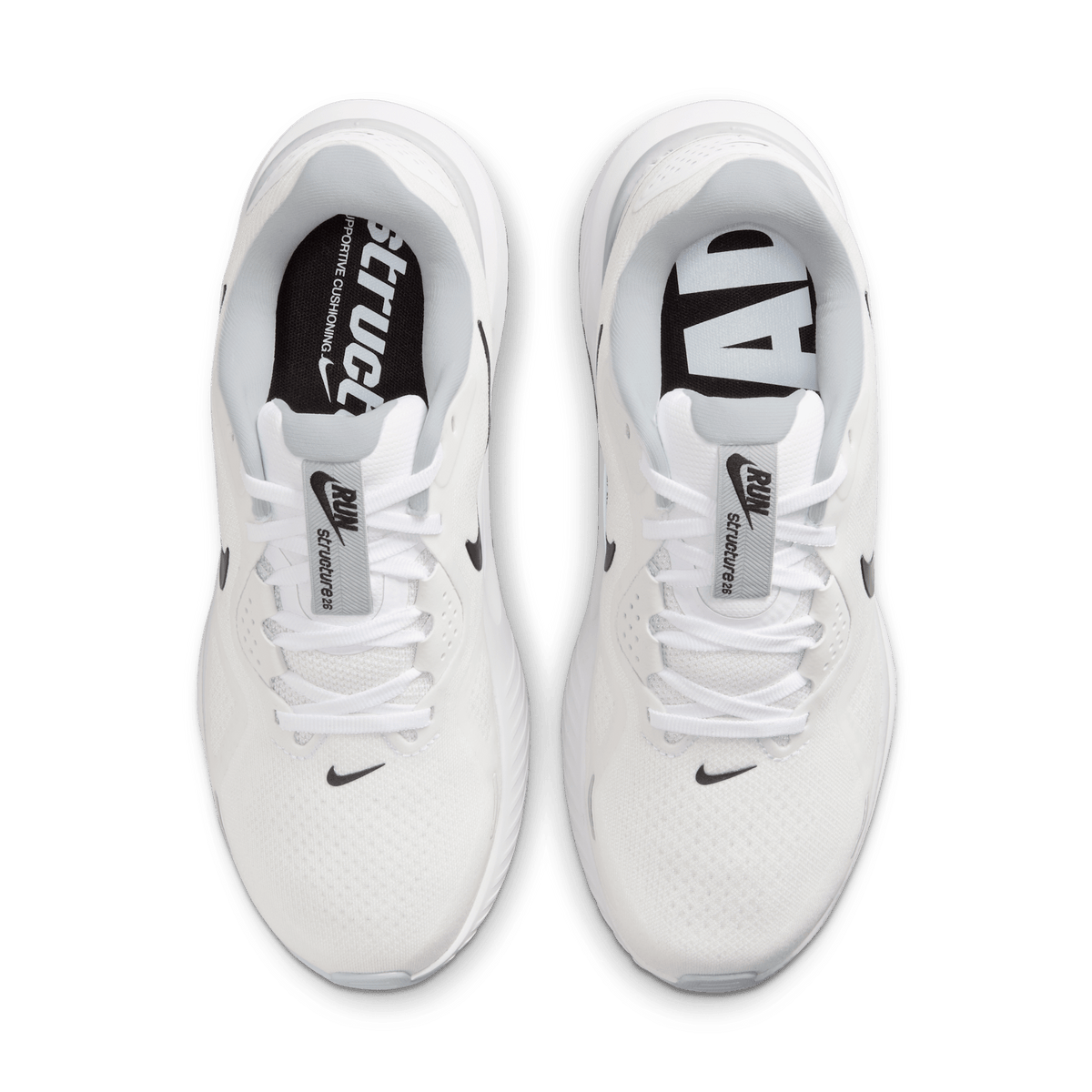 Nike Women's Structure 26 101 White/Black-PurePlatinum top