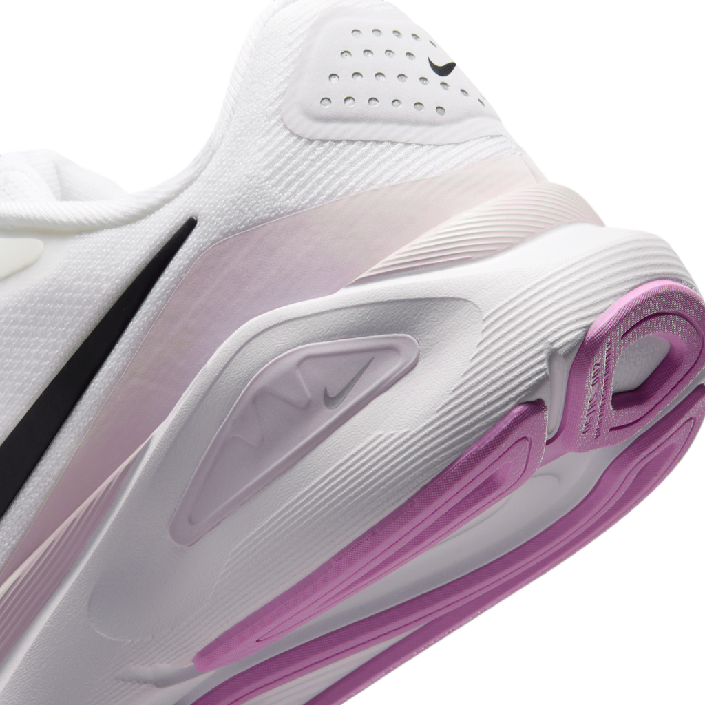 Nike Women's Structure 26 107 White/Black-BleachedLilac-LtMagenta detail 2