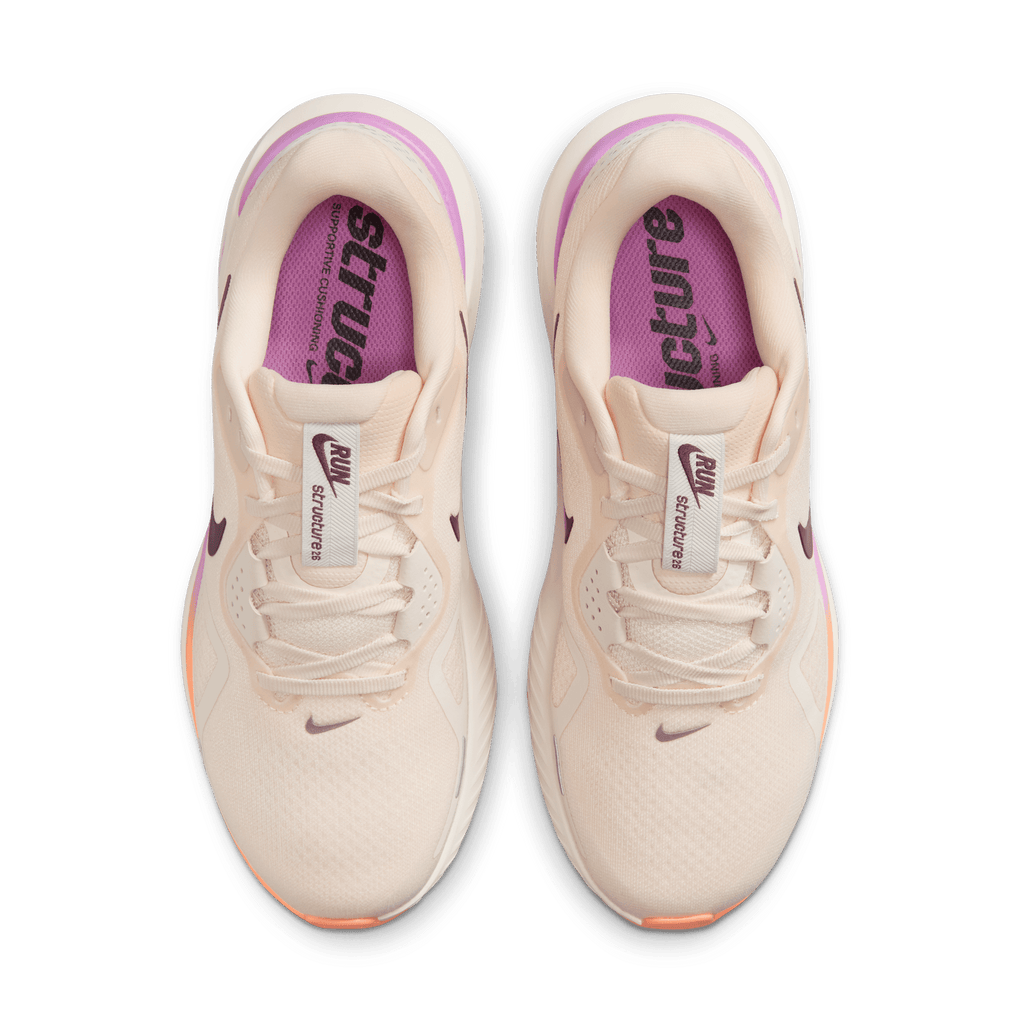 Nike Women's Structure 26 113 Chalk/Tattoo-LtMagenta-OrangePulse top