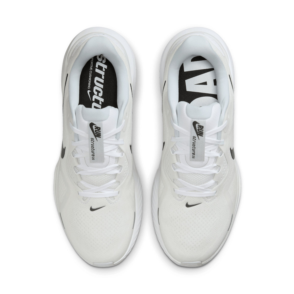 Nike Men's Structure 26 100 White/Black-PurePlatinum top