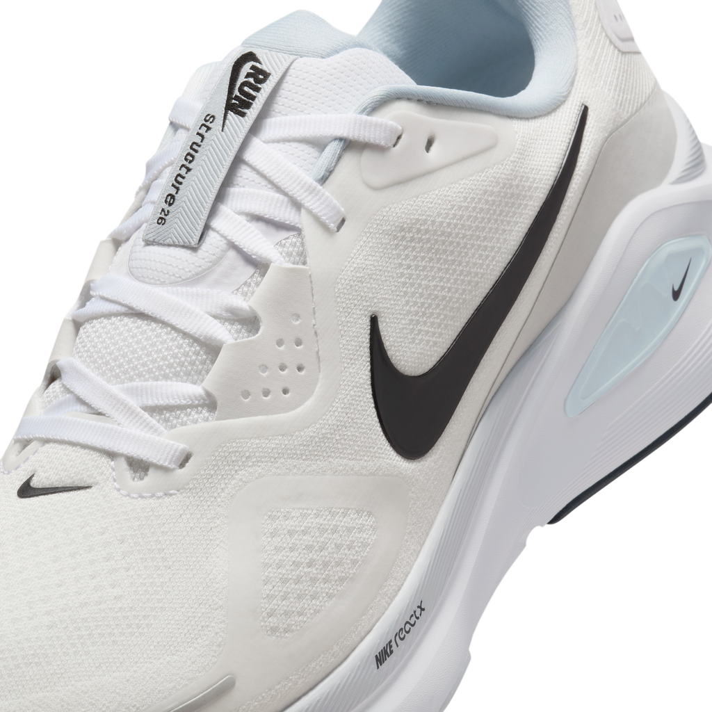 Nike Men's Structure 26 100 White/Black-PurePlatinum detail