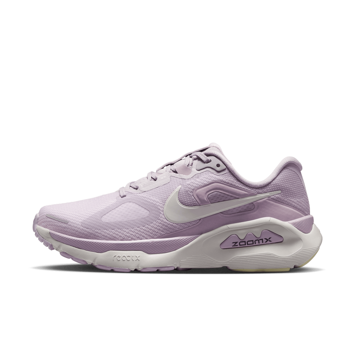 Nike Women's Structure Plus 003 SilverLilac/Sail-ParticleRose lateral