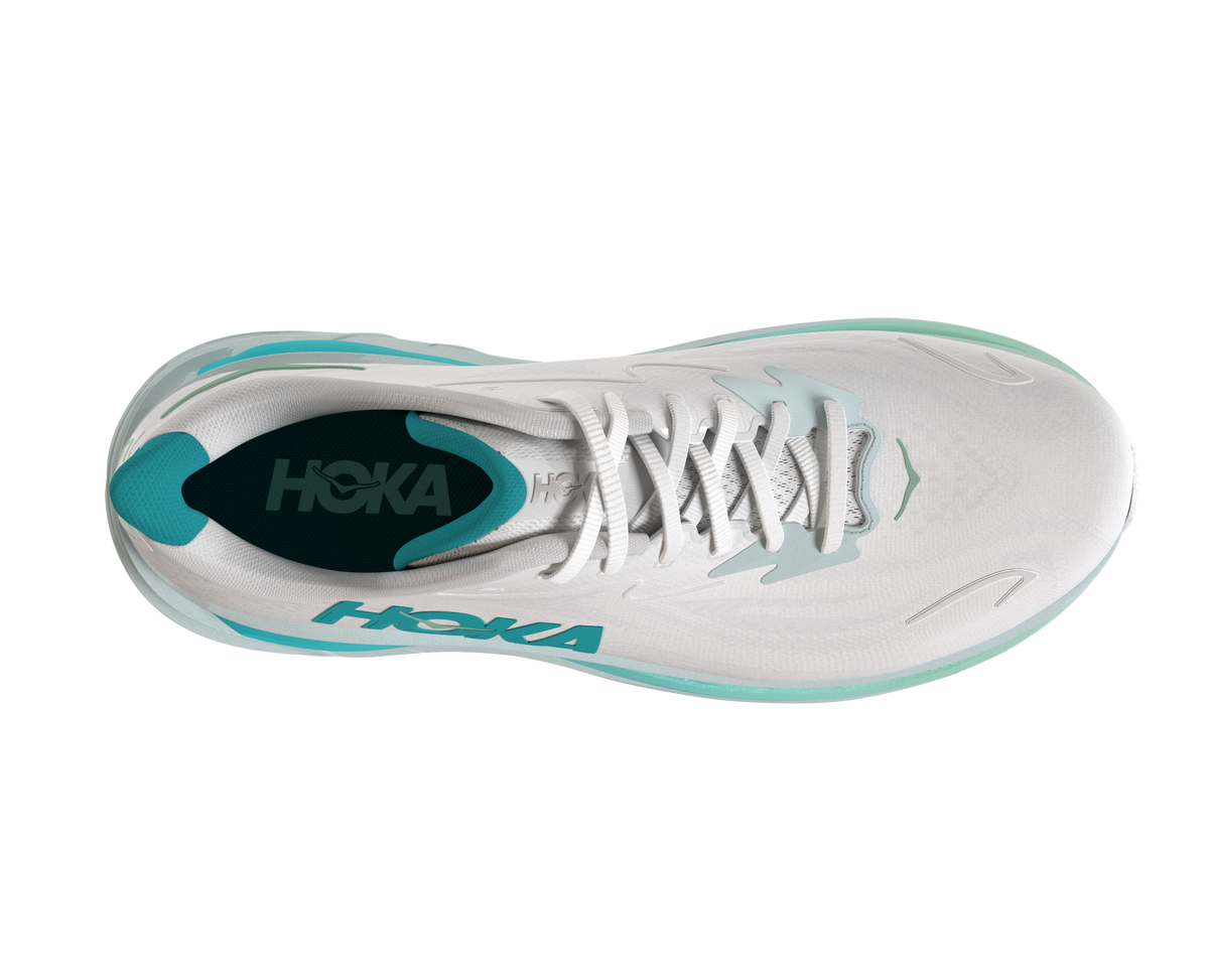 Hoka Women's Clifton 10 WTCL White/CieloBlue