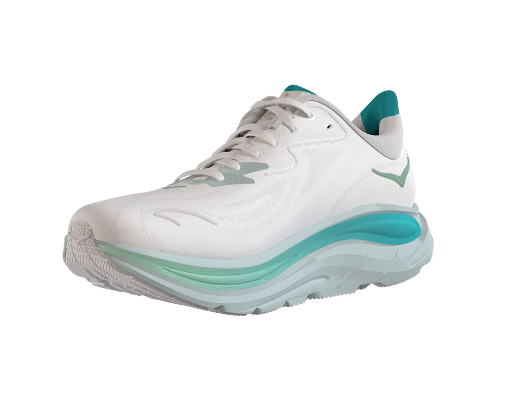 Hoka Women's Clifton 10 WTCL White/CieloBlue