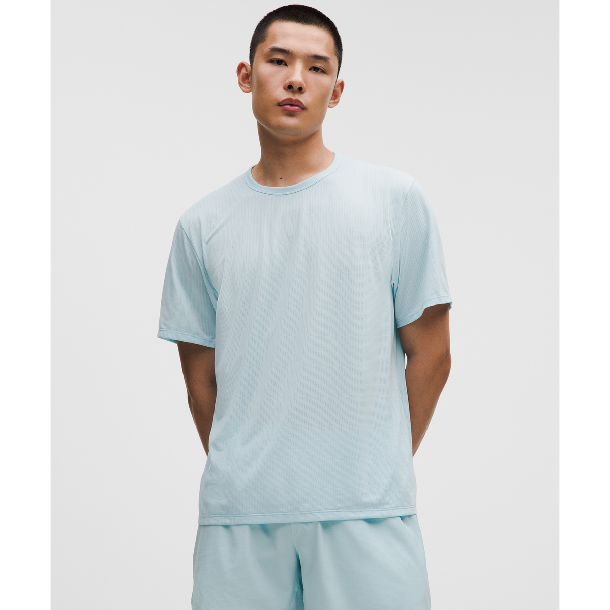 Mile Maker Mesh Short Sleeve Foam Cloud lateral