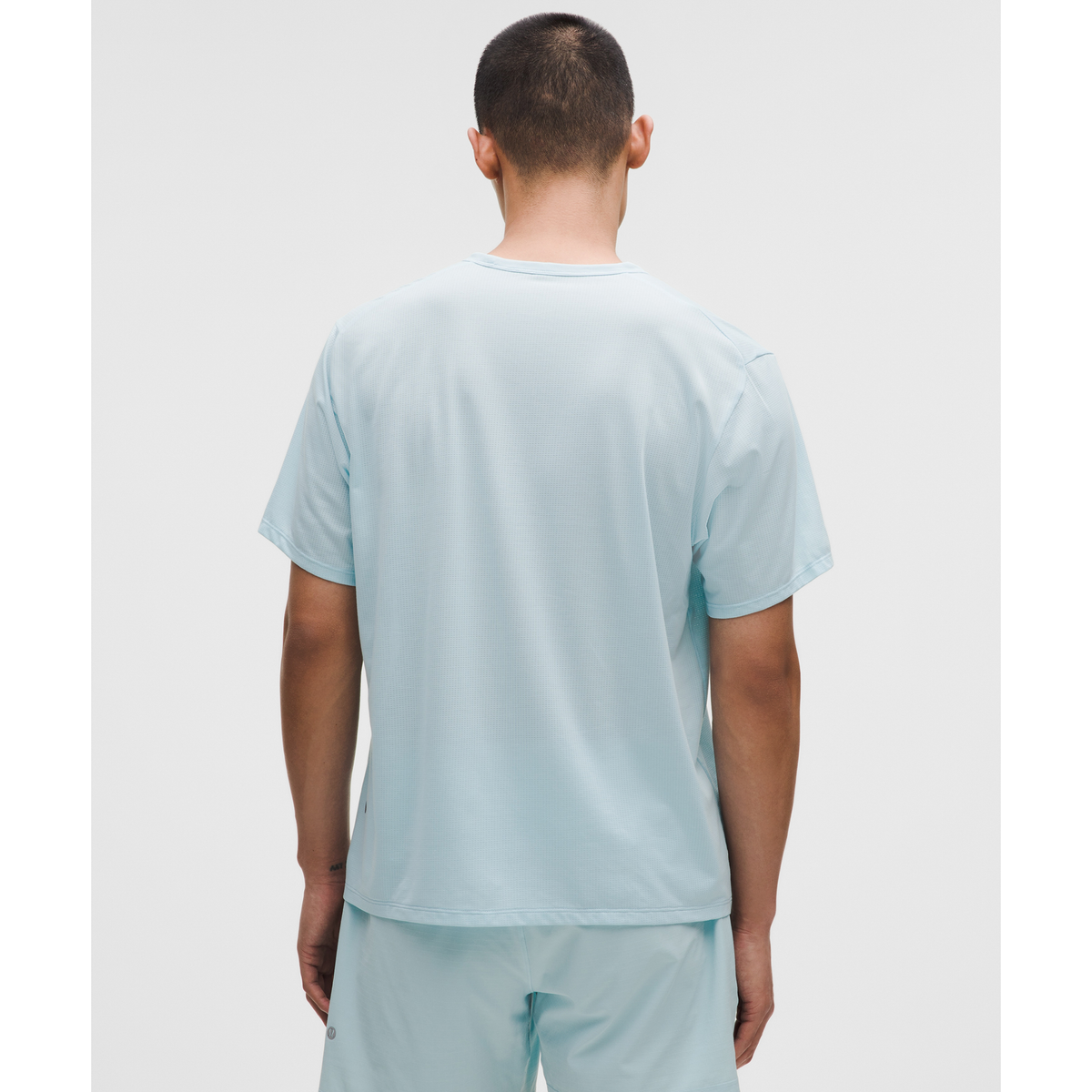 Mile Maker Mesh Short Sleeve Foam Cloud medial