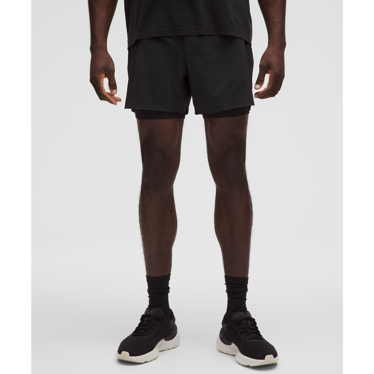 Men's Fast and Free 5" Lined Short Black lateral