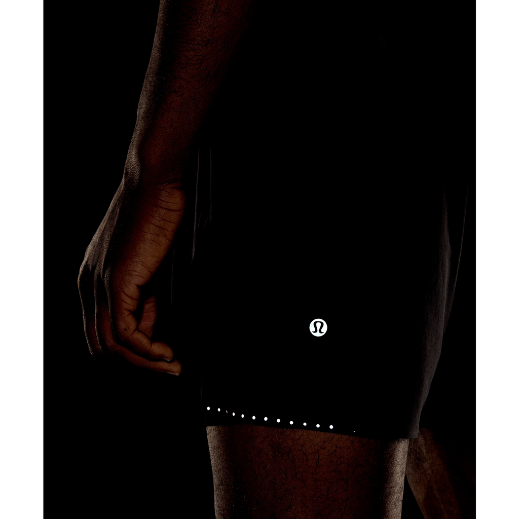 Men's Fast and Free 5" Lined Short Black detail 2