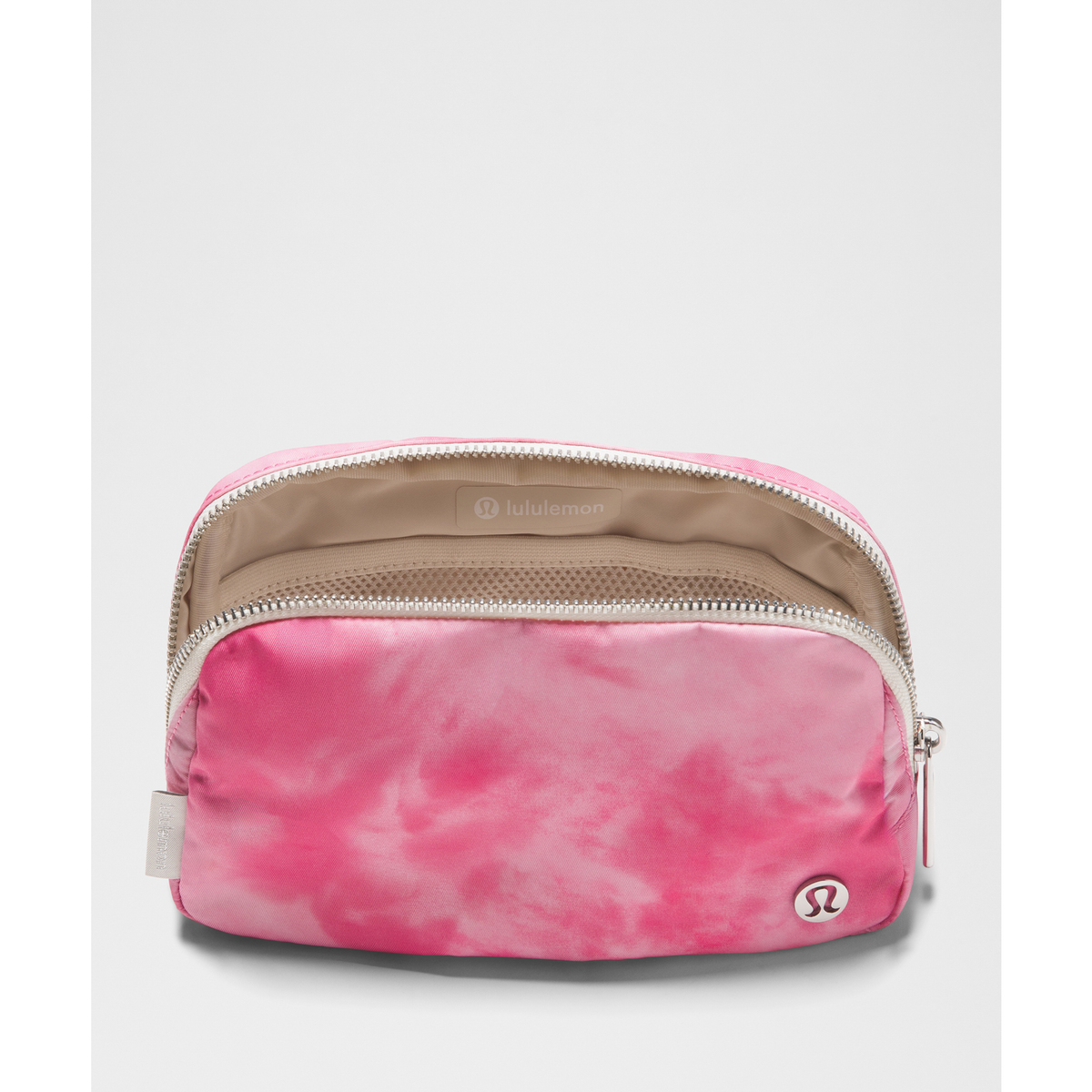 Everywhere Belt Bag 1L *Metal Hardware Smoothie Print Strawberry Multi/Light Ivory/Silver top