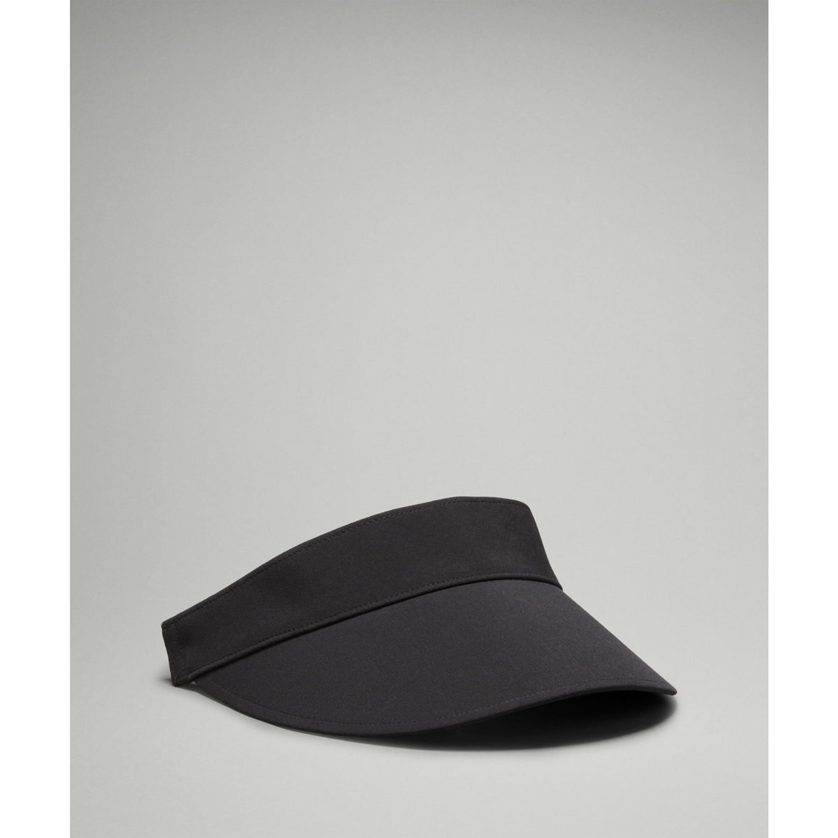 Women's Fast Paced Wide Band Running Visor Black lateral