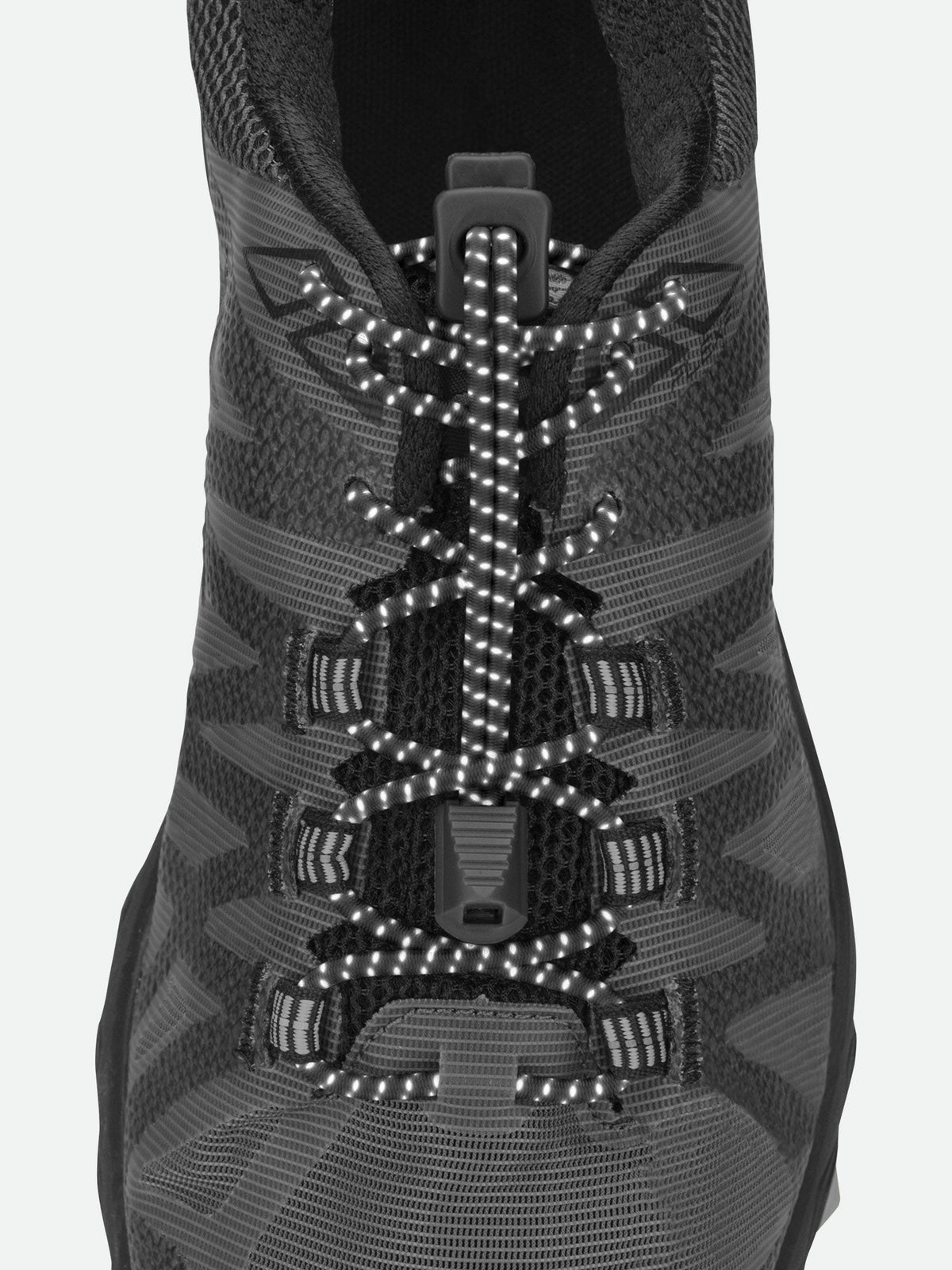 Nathan Run Laces GRAY lateral