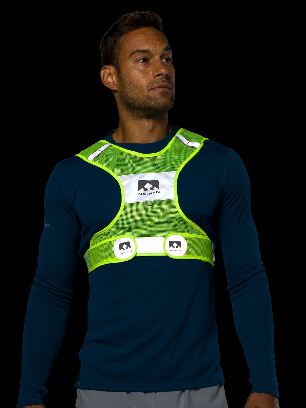 Nathan Streak Vest Green outsole