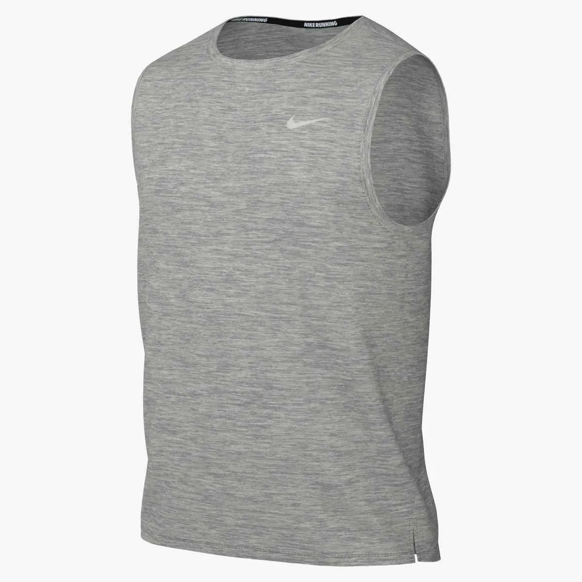 Nike Men's Dri-FIT Miler Running Tank 097  Grey Fog/Particle Grey/Reflective Silver