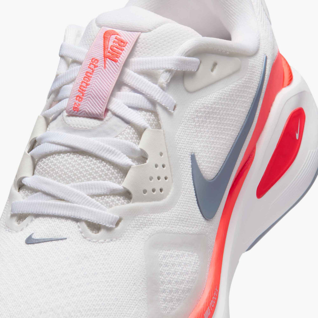 Nike Women's Structure 26 105 White/AshenSlateHotLavaHydrogenBlue