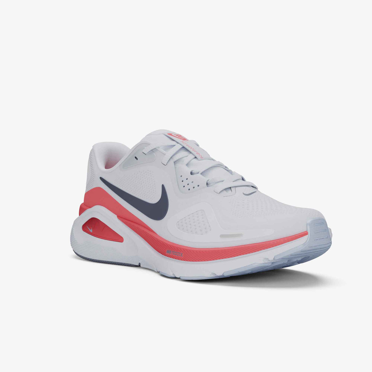 Nike Women's Structure 26 105 White/AshenSlateHotLavaHydrogenBlue