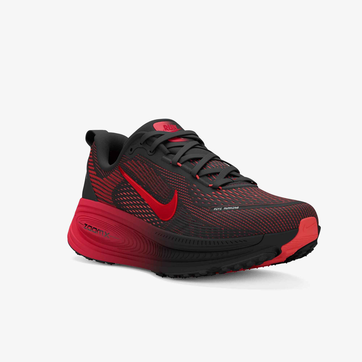 Nike Men's Vomero 18 019 Black/BrightCrimsonUniversityRed