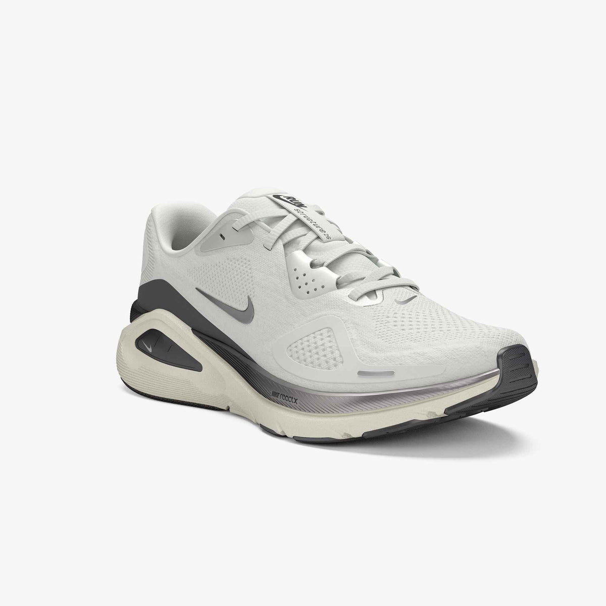 Nike Women's Structure 26 101 SummitWhite/MetallicSilverAnthracite