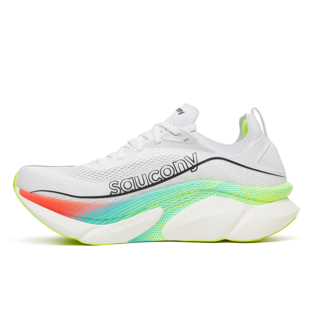 Saucony Unisex Endorphin Elite 3 1021 White/Multi medial